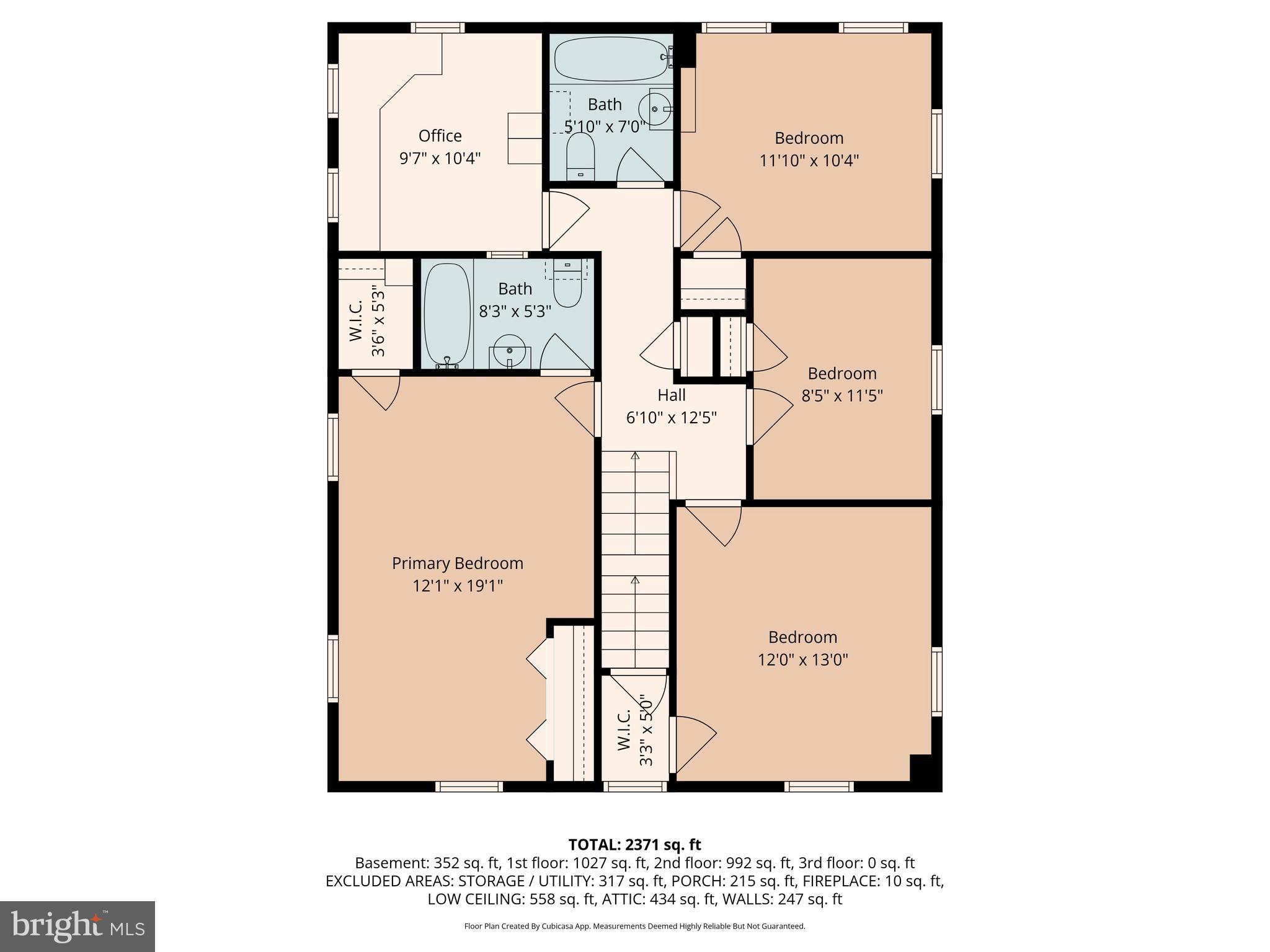 818 Kingston Road Baltimore, MD 21212 - Photo 36 of 37 Second Floor floor-plan