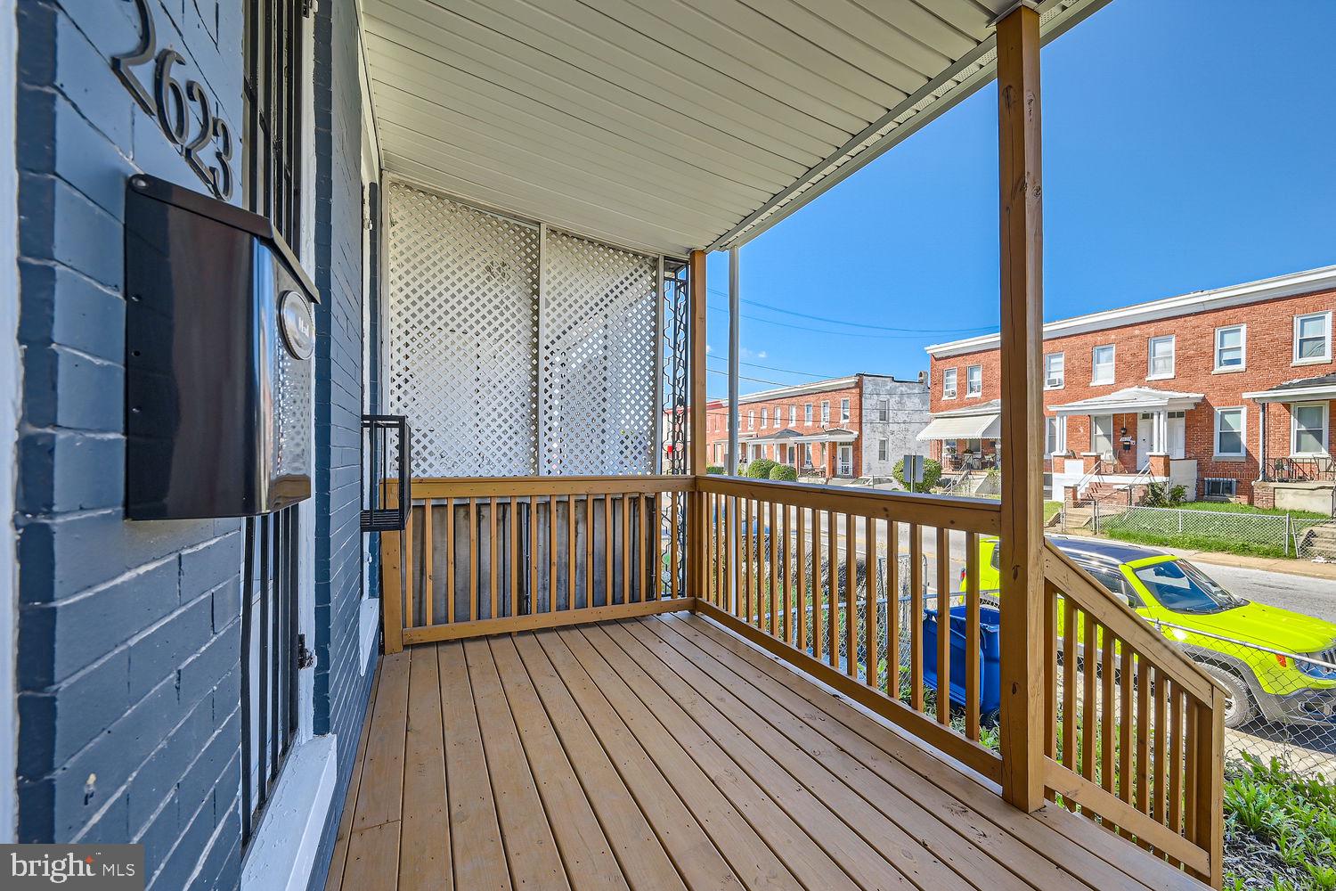 2623 West Cold Spring Lane Baltimore, MD 21215 - Photo 3 of 13 Porch Front Row Home