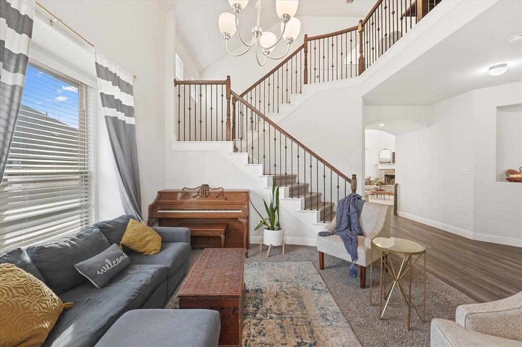 3725 Ranchers Ridge Krum, TX 76249 - Photo 8 of 38 a view of entryway and hall