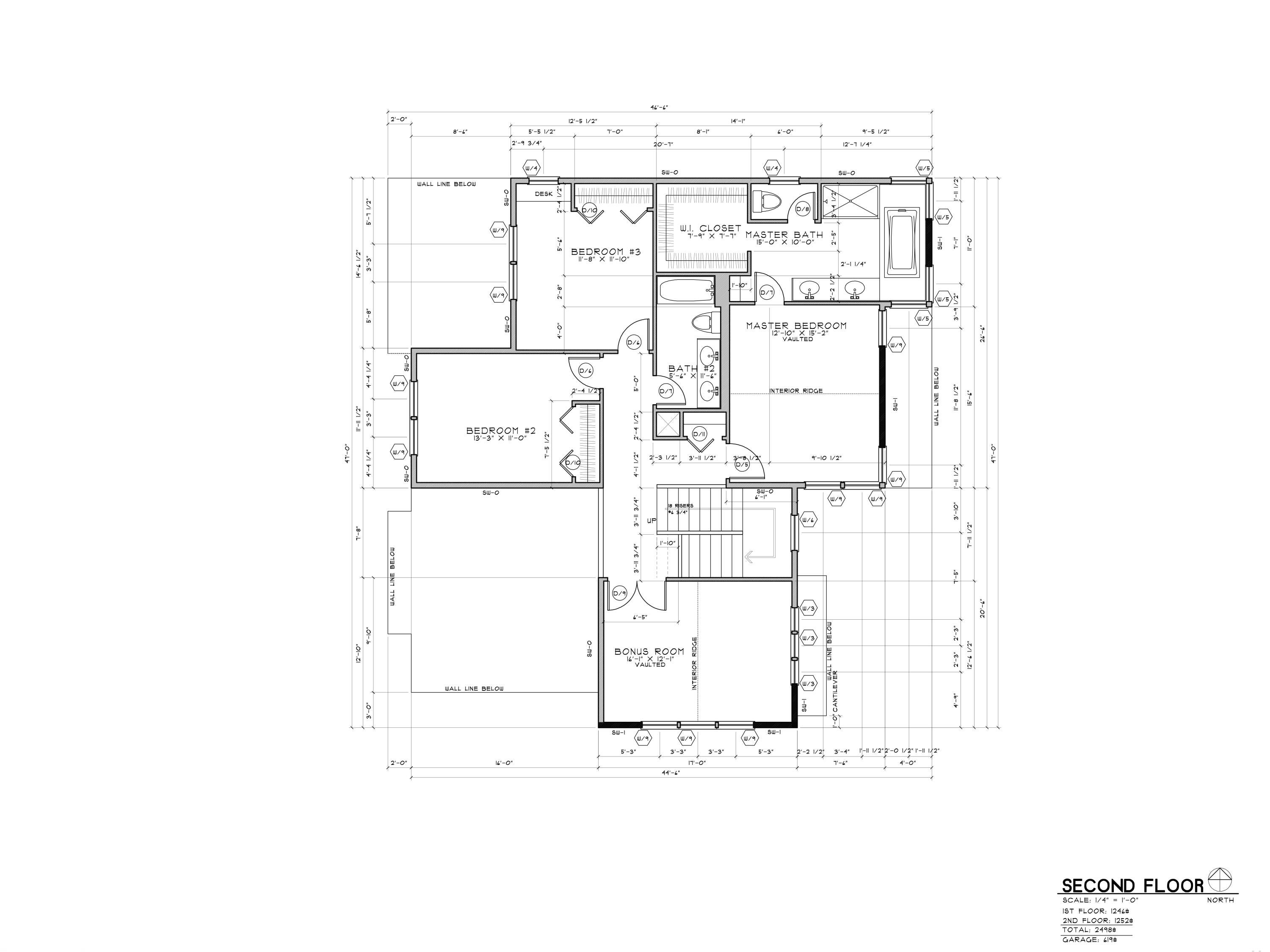61491 Elder Ridge Street Bend, OR 97702 - Photo 32 of 32 61491 Elder Ridge - Upper Floor Plan