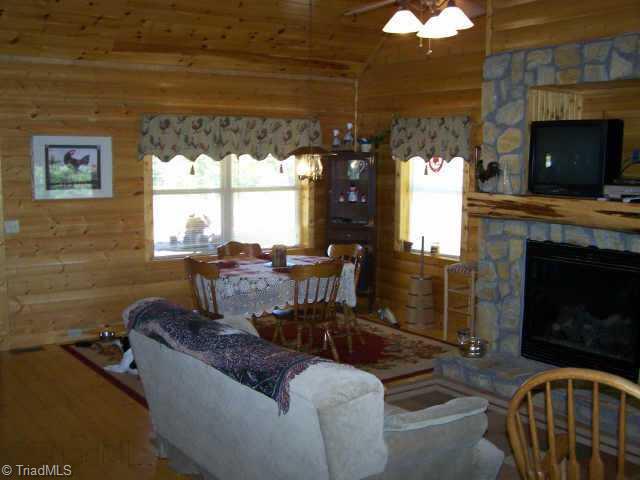 494 Nance Road Denton, NC 27239 - Photo 5 of 12 Living Room. Nice Open Living Room w/ hrd floors