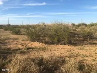 a view of a yard with an ocean
