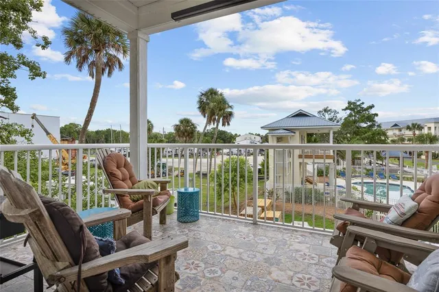 a view of an entrance to house