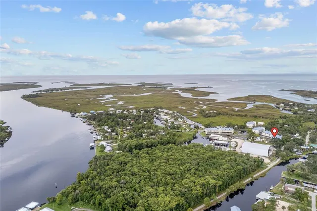 a view of city and ocean