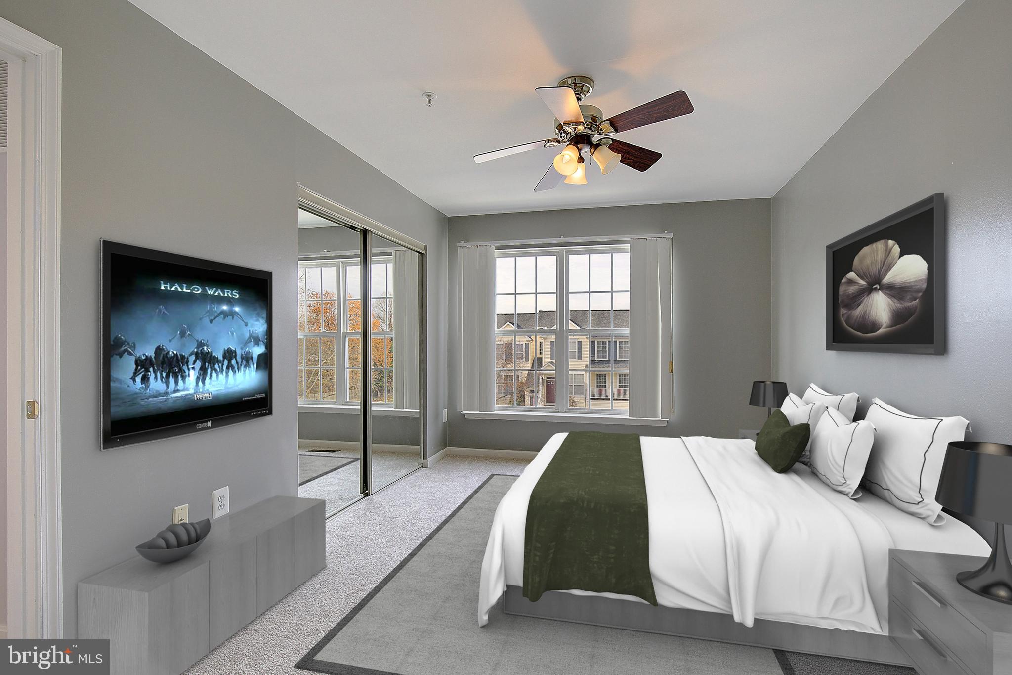 1700 Fallowfield Court Crofton, MD 21114 - Photo 29 of 34 a bedroom with a bed and a painting on the wall