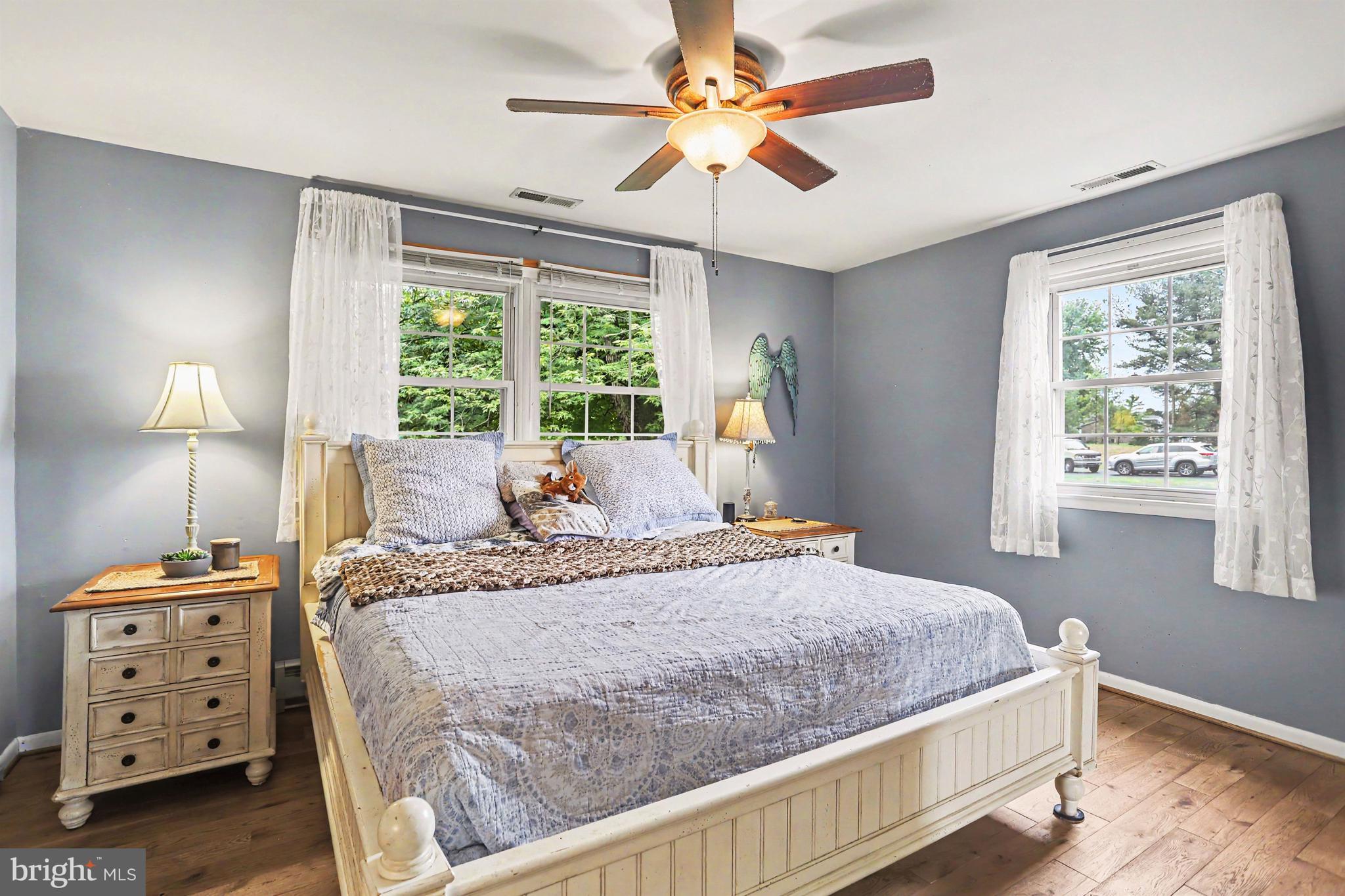 2226 Harney Road Littlestown, PA 17340 - Photo 16 of 40 a bedroom with a bed and a tv