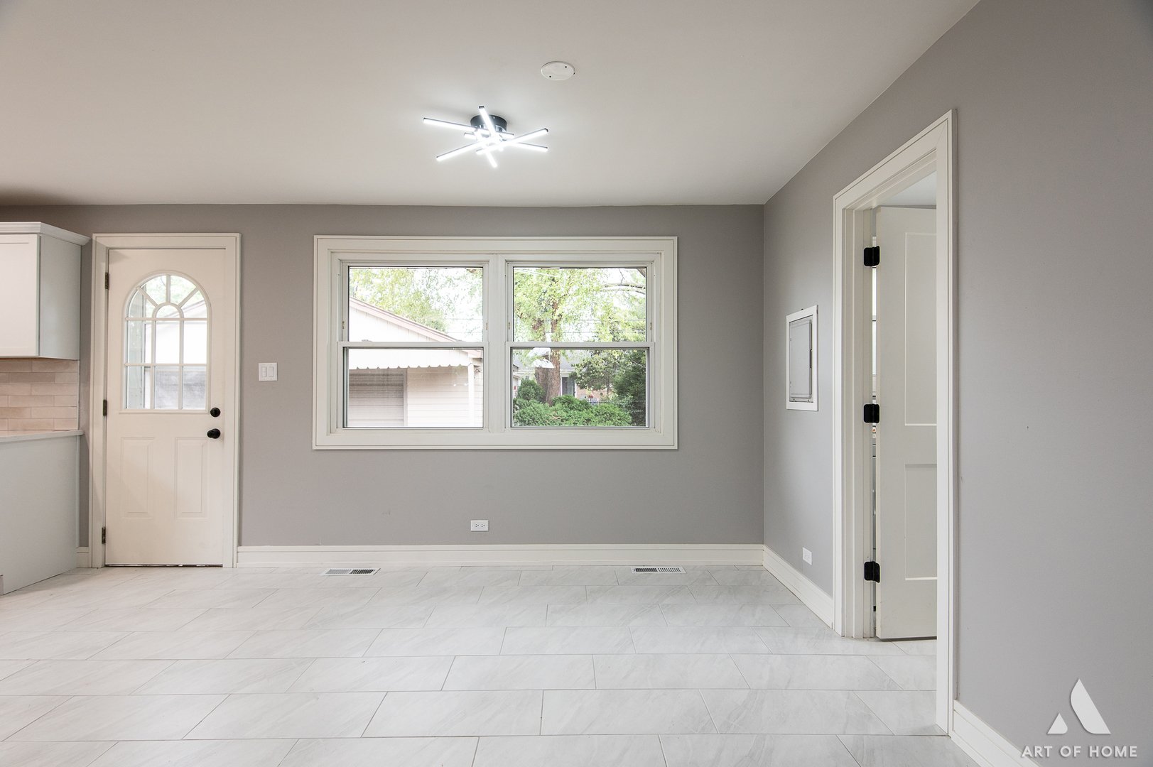 9128 Homestead Lane Bridgeview, IL 60455 - Photo 12 of 32 a view of an empty room with a window
