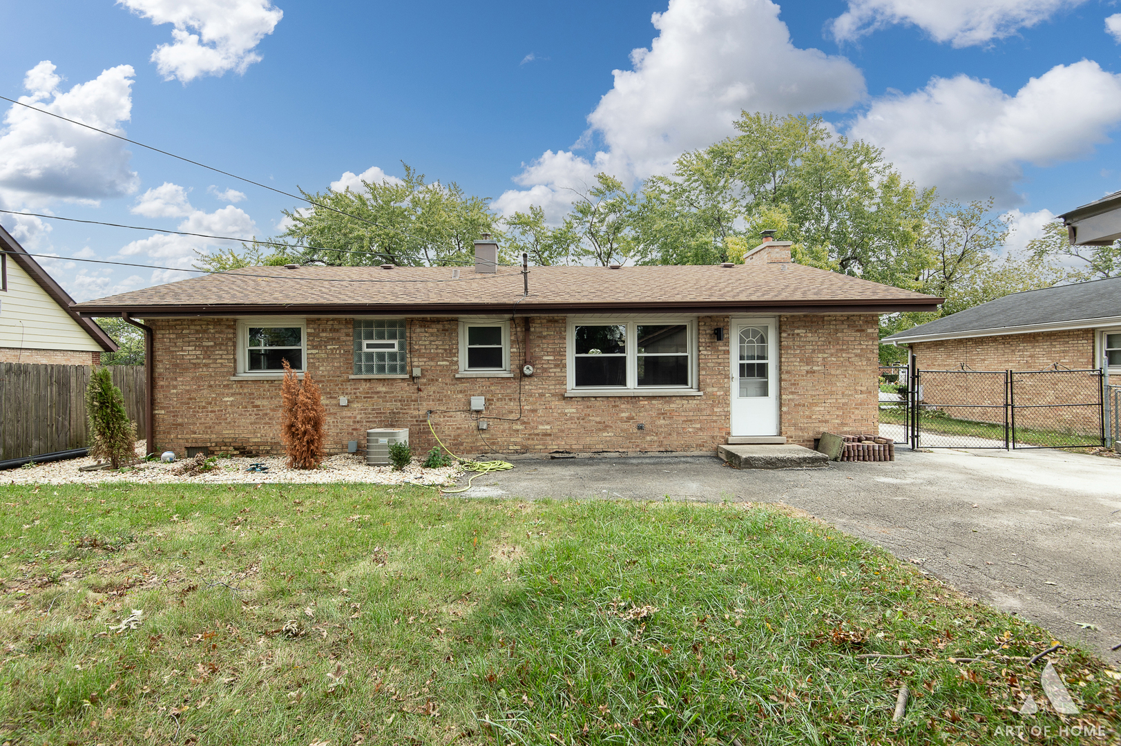 9128 Homestead Lane Bridgeview, IL 60455 - Photo 29 of 32 a front view of house with yard and green space