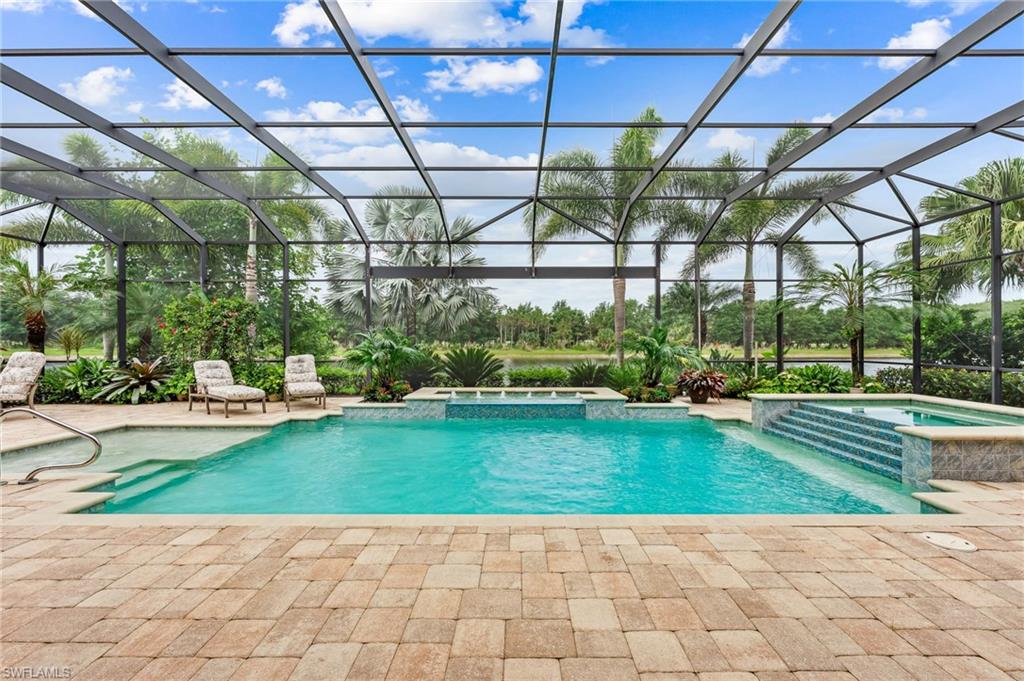 11974 Maidstone Court Naples, FL 34120 - Photo 39 of 45 View of swimming pool and spa