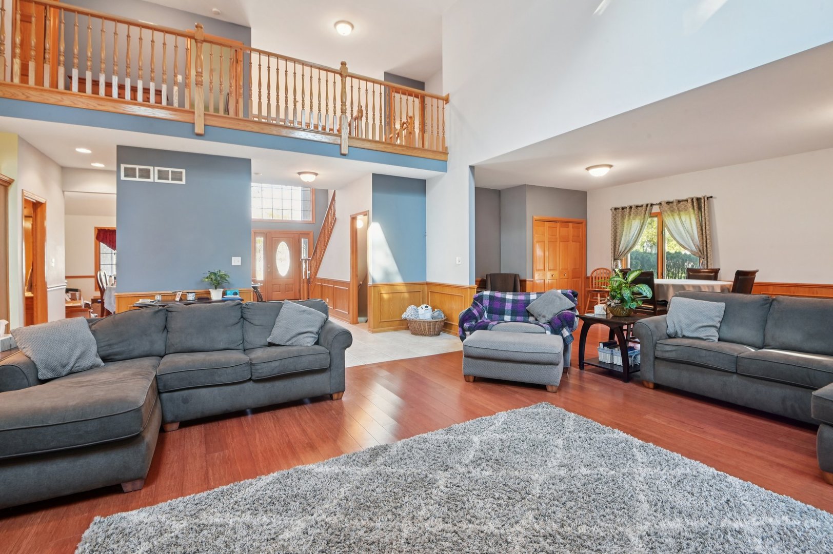 1575 Benton Street Crete, IL 60417 - Photo 8 of 66 a living room with furniture and a large window