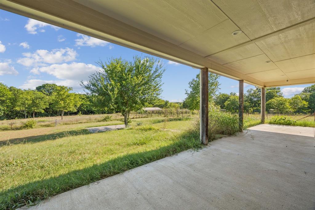 9530 County Road 581 Anna, TX 75409 - Photo 28 of 39 a view of a garden with an outdoor space