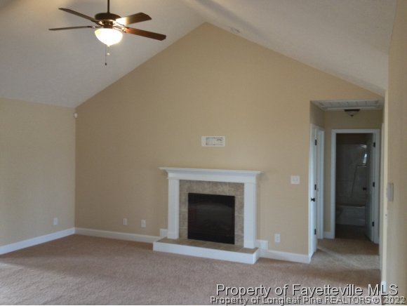 232 Decatur Drive Fayetteville, NC 28303 - Photo 8 of 25 a view of an empty room with a fireplace