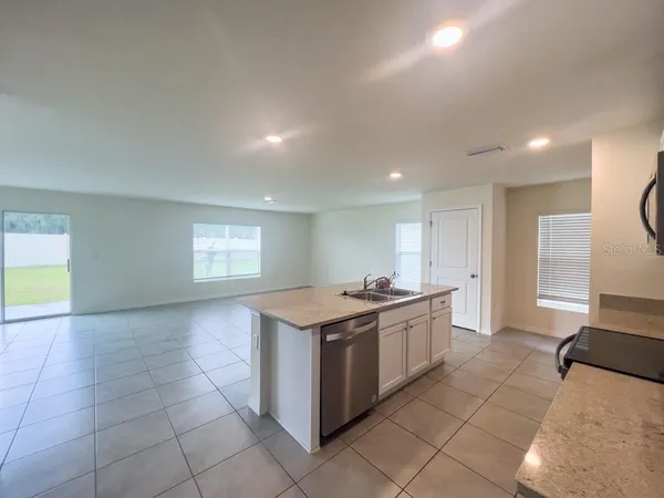 a view of empty room