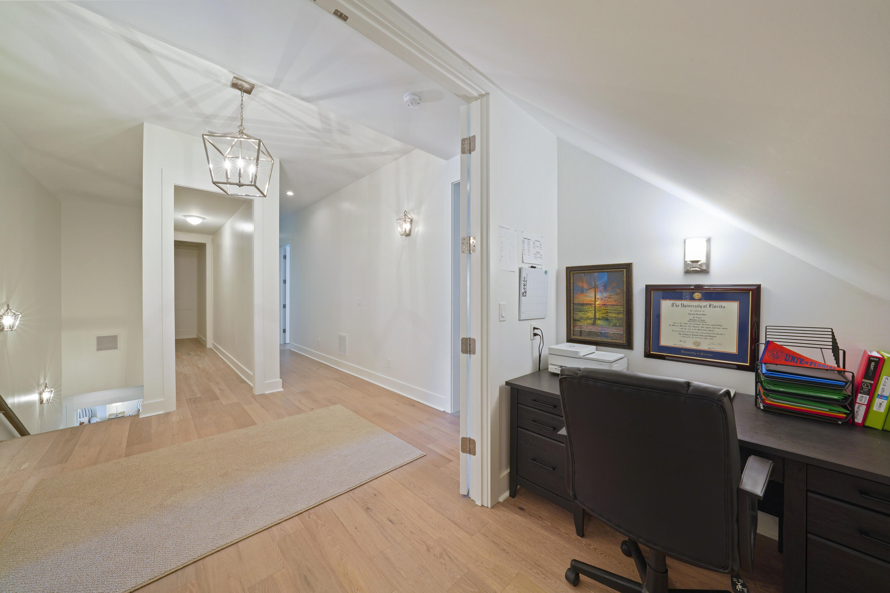 76 Tanglewood Drive Santa Rosa Beach, FL 32459 - Photo 23 of 29 a view of a workspace with furniture and wooden floor