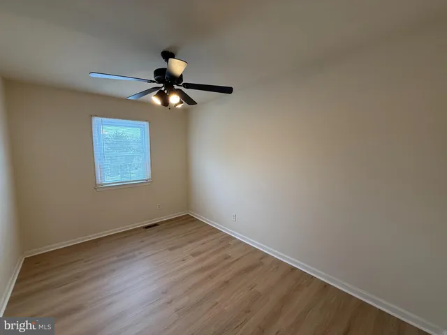 a window in an empty room