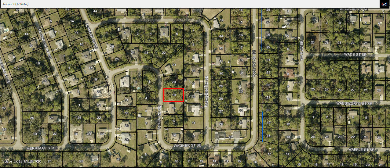 1161 Yager Road Southeast Palm Bay, FL 32909 - Photo 2 of 5 Screenshot_2019-07-09 BCPAO MapView