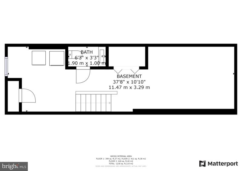 224 North Rose Street Baltimore, MD 21224 - Photo 13 of 14 a picture of a bench in a white building