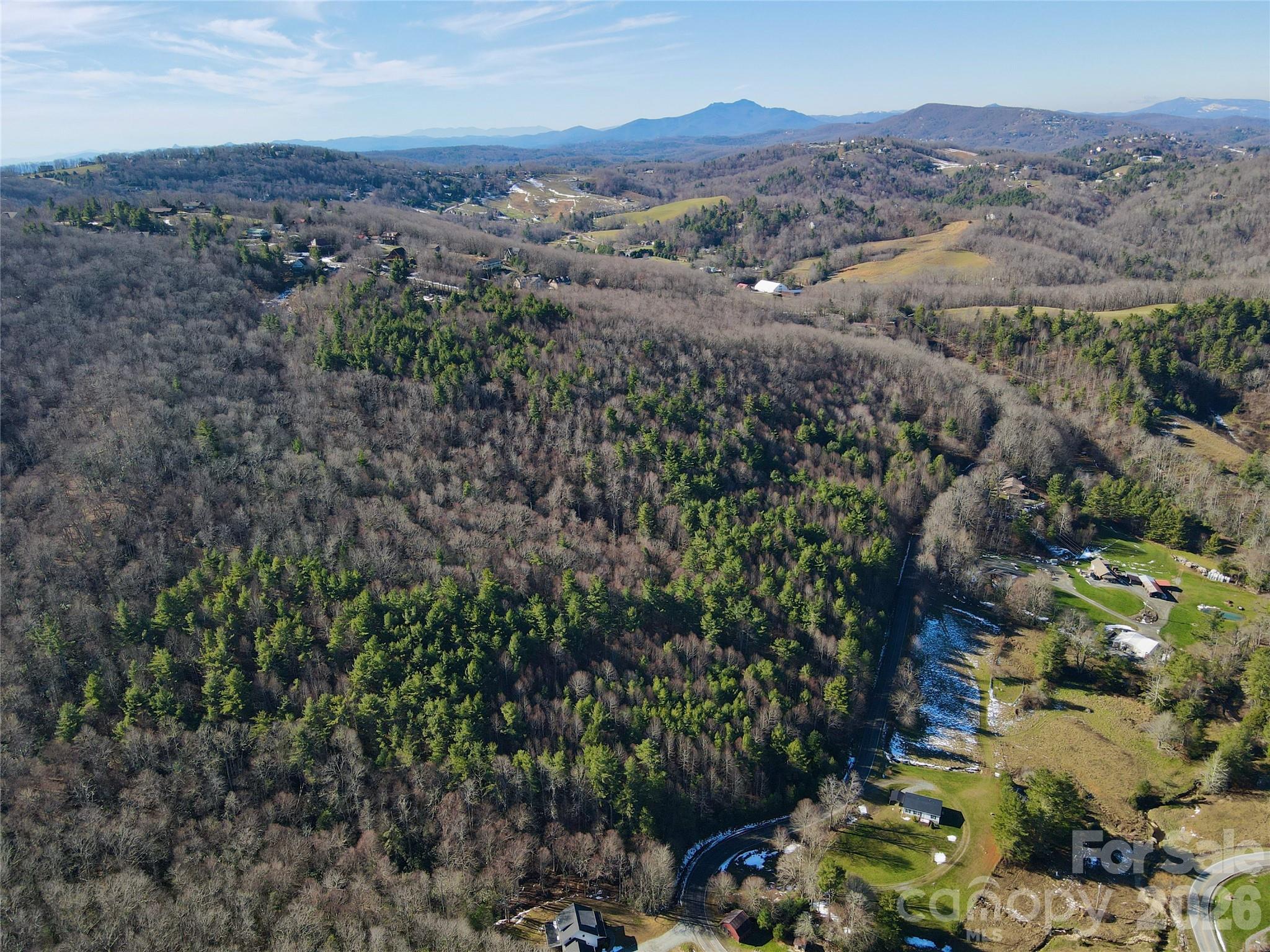 Tbd George Hayes Road, Unit TRACT B Boone, NC 28607 - Photo 9 of 23 an aerial view of residential house and outdoor space