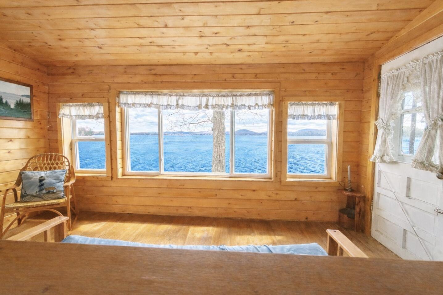 36 Sunset Point Drive Bradley, ME 04411 - Photo 11 of 28 View from sunroom