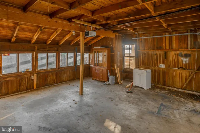 a view of storage and utility room