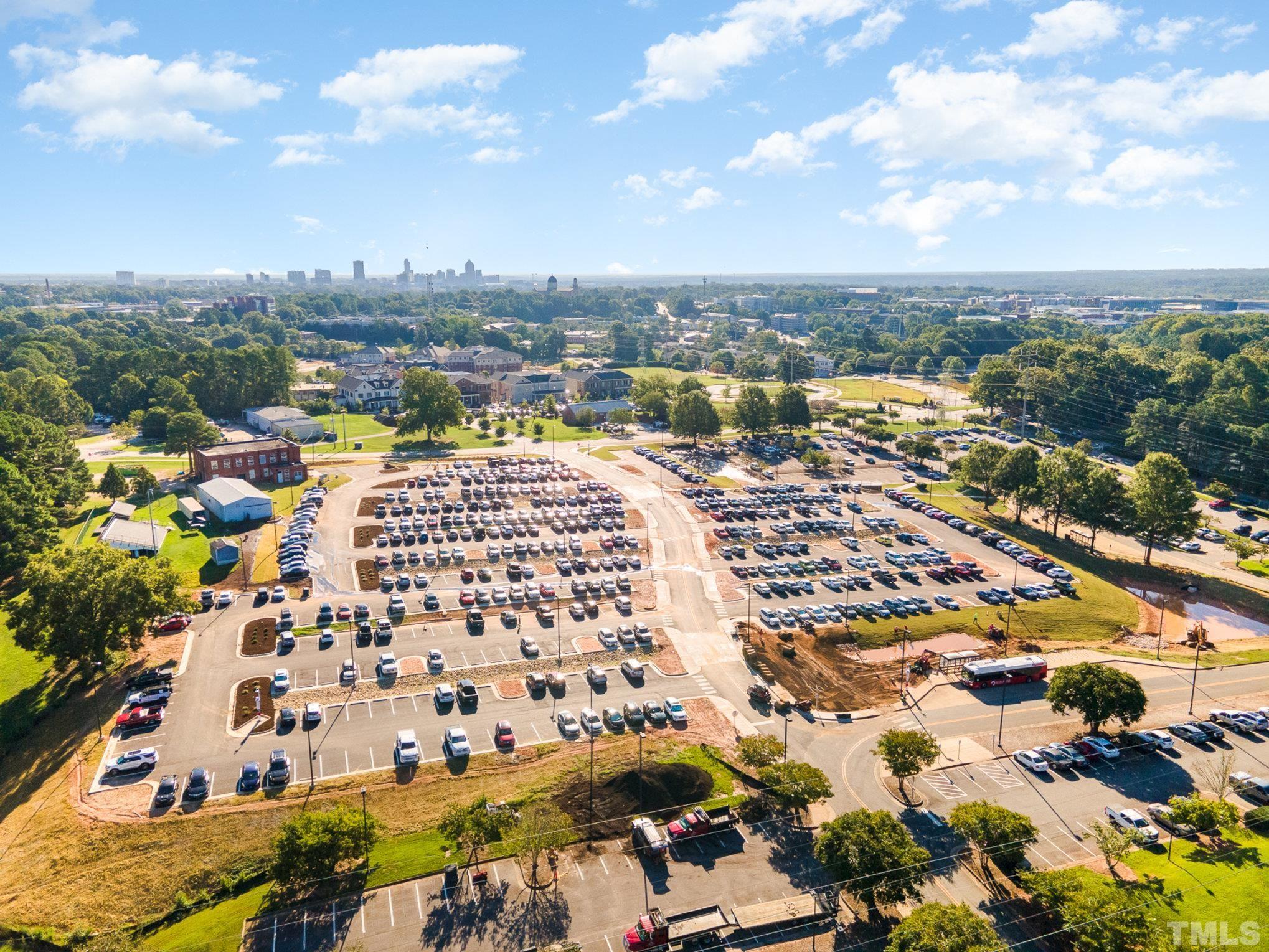 3710 Greenleaf Street Raleigh, NC 27606 - Photo 11 of 12 an aerial view of a city