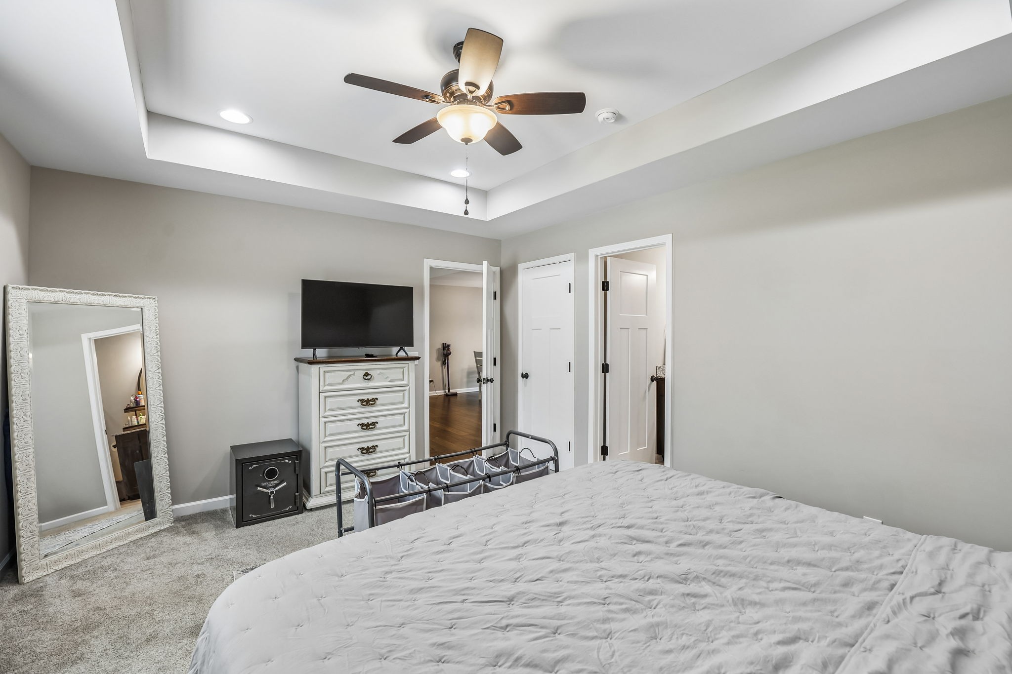 1546 South Spring Street Manchester, TN 37355 - Photo 28 of 53 a bedroom with a bed and a flat screen tv