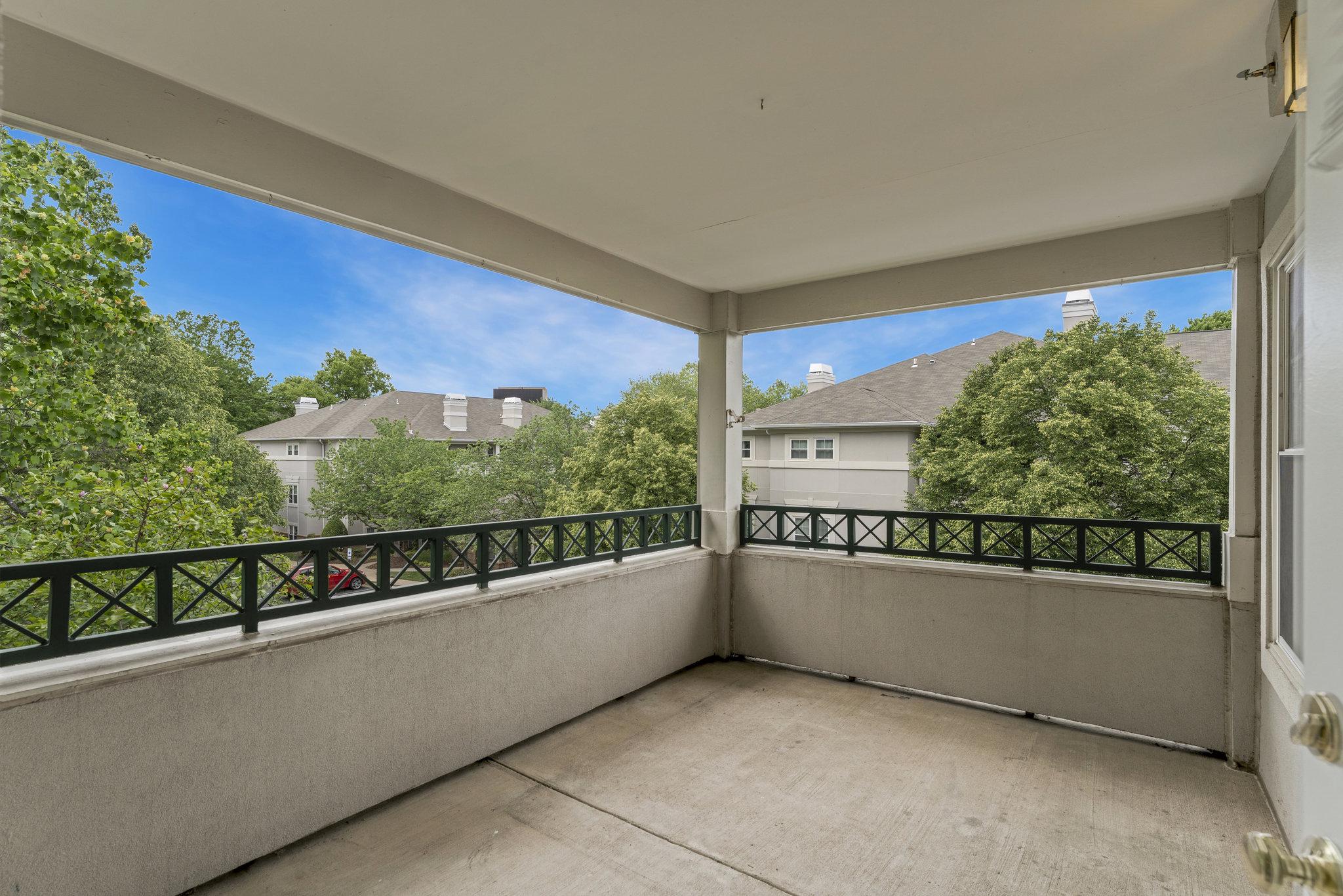 12005 Taliesin Place, Unit 36 Reston, VA 20190 - Photo 5 of 37 Huge balcony overlooking treed common area