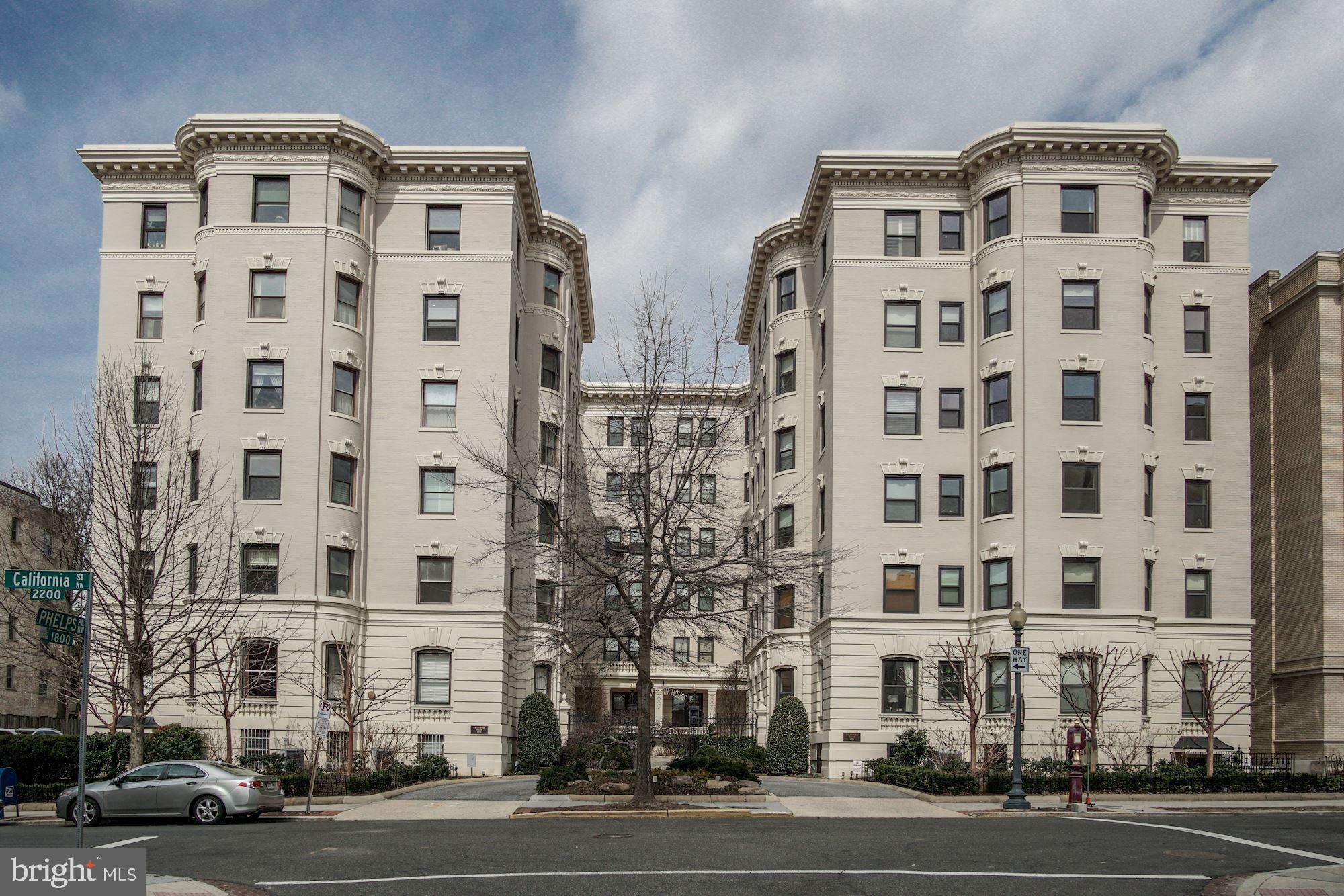 2153 California Street Northwest, Unit 207 Washington, DC 20008 - Photo 27 of 32 California House & Court Condominium Facade