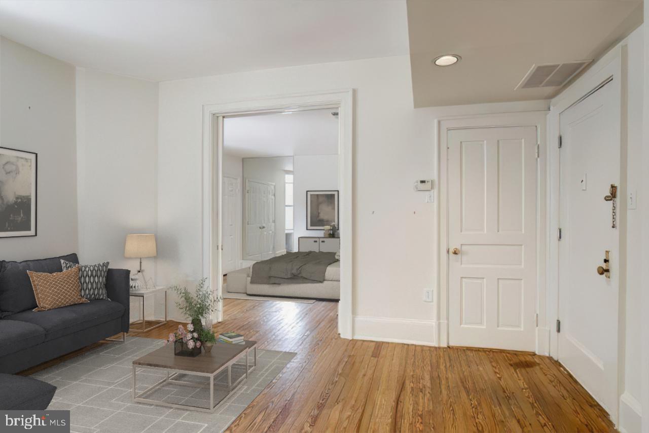 2153 California Street Northwest, Unit 207 Washington, DC 20008 - Photo 7 of 32 Living Room & Separate Bedroom