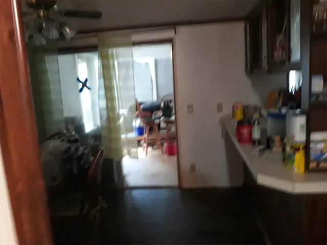 a view of a hallway with interior of the house