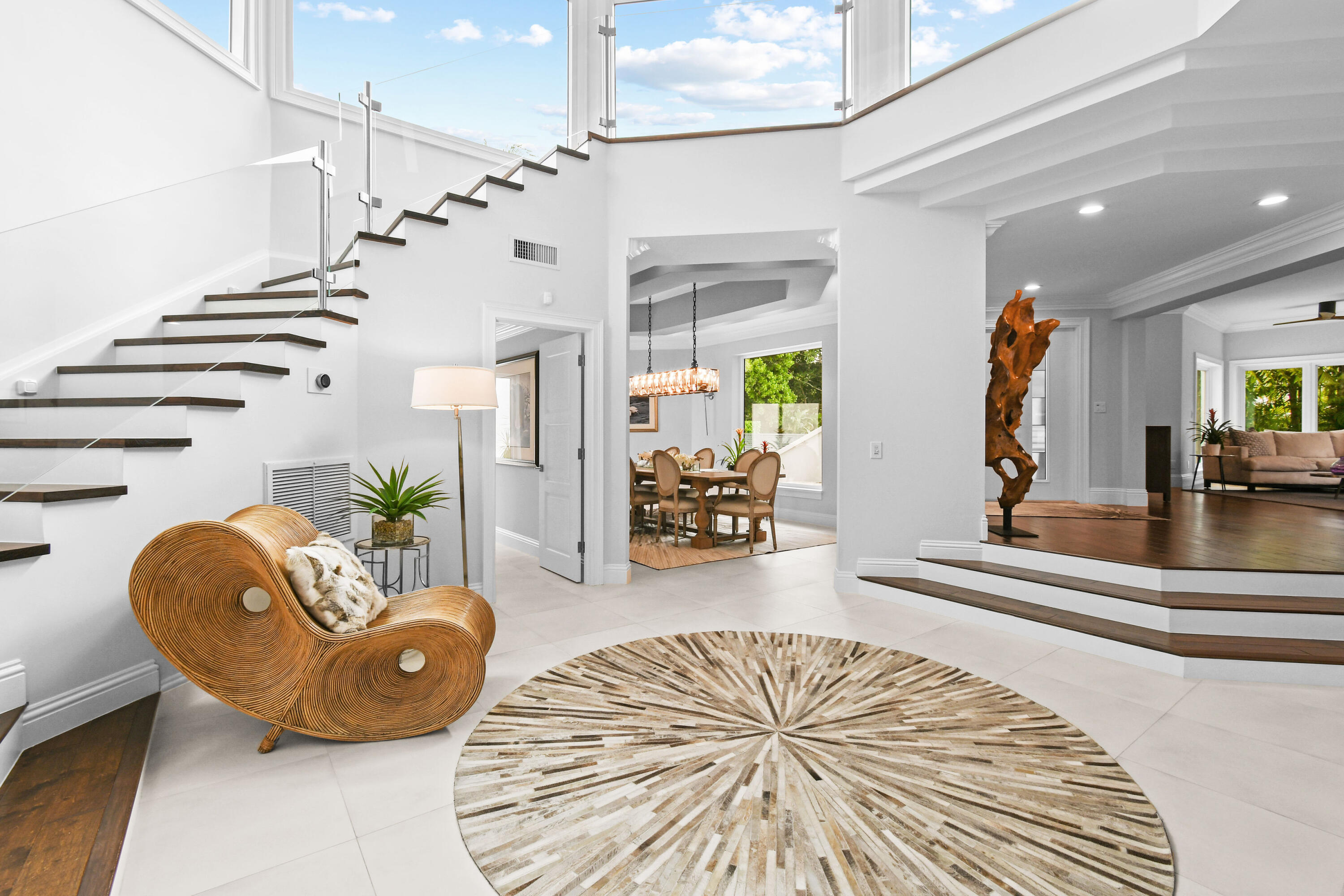 10561 Southeast Le Parc Jupiter, FL 33469 - Photo 42 of 80 a living room with furniture and wooden floor