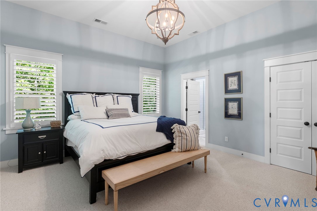1925 Muswell Court Midlothian, VA 23112 - Photo 51 of 64 Bedroom featuring light blue walls and plush carpe