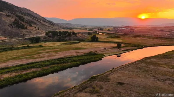 a view of city and ocean