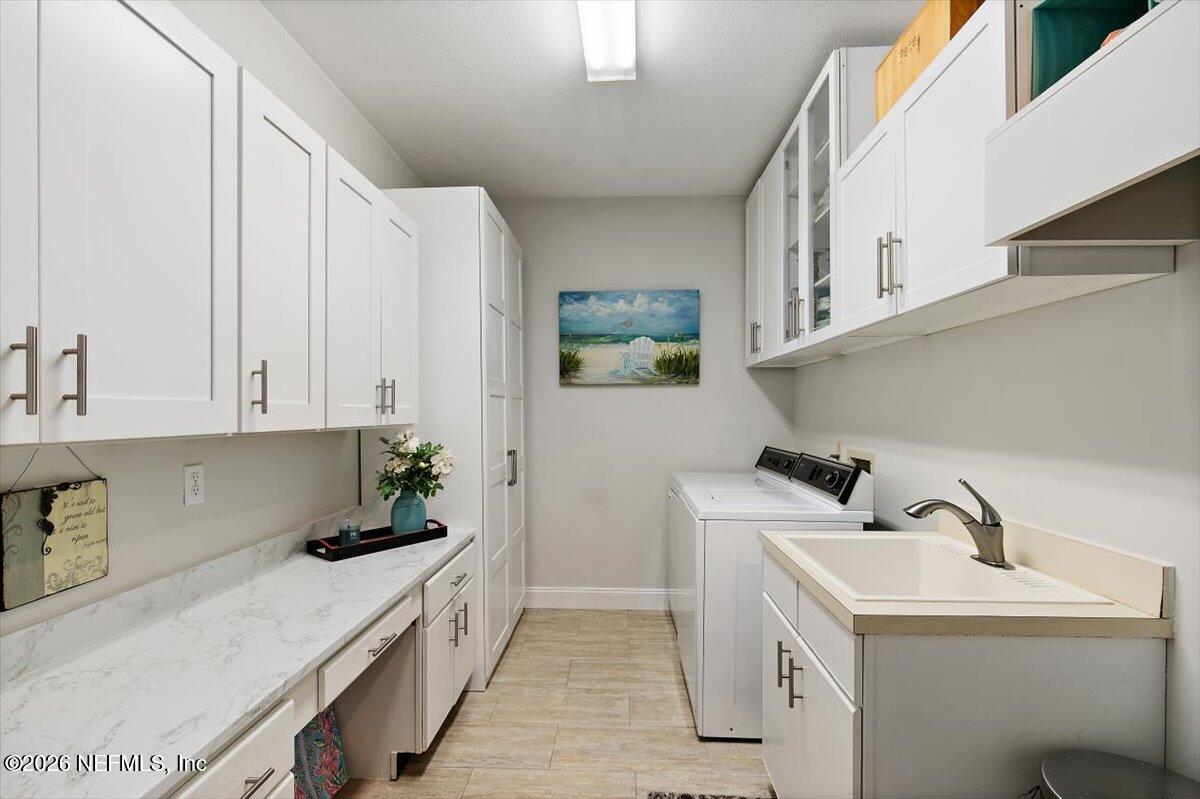189 Laurel Lane Ponte Vedra Beach, FL 32082 - Photo 31 of 31 a kitchen with a sink and cabinets