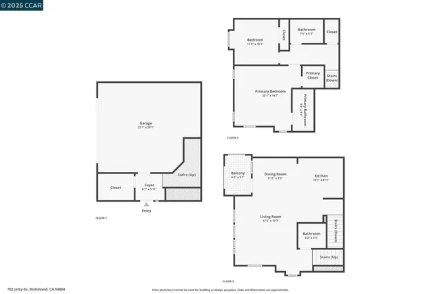 $635,000 | 702 Jetty Drive, Richmond, CA 94804