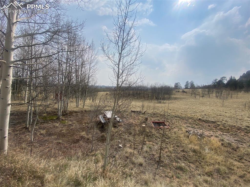 128 Ignacio Way Como, CO 80456 - Photo 8 of 11 a view of a lake with a yard and covered with green space