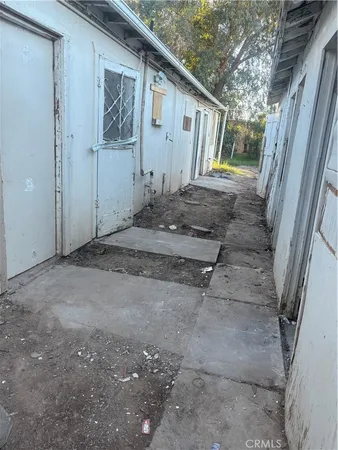 a view of an entryway