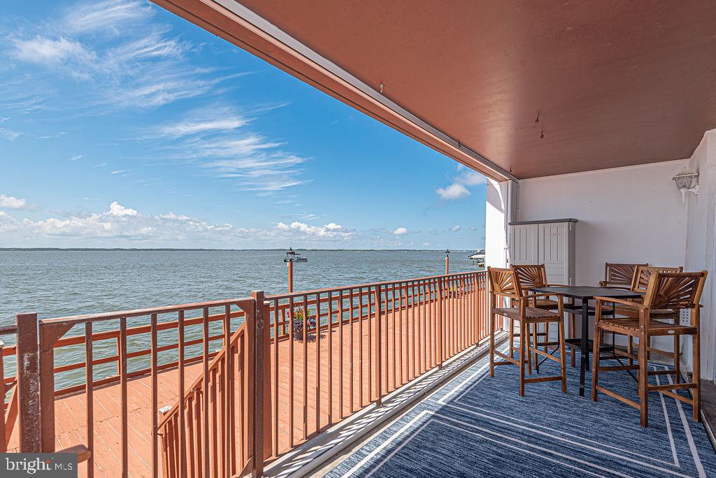 745 Mooring Road, Unit 105 Ocean City, MD 21842 - Photo 6 of 47 Large Waterfront Balcony