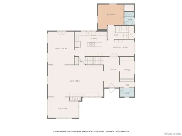 a picture of floor plan