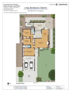 $1,500,000 | 1769 Roberta Drive, San Mateo, CA 94403