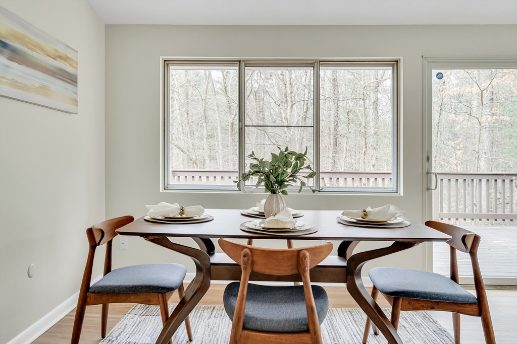 22 Partridge Road Lexington, MA 02420 - Photo 22 of 42 a dining room with furniture and window