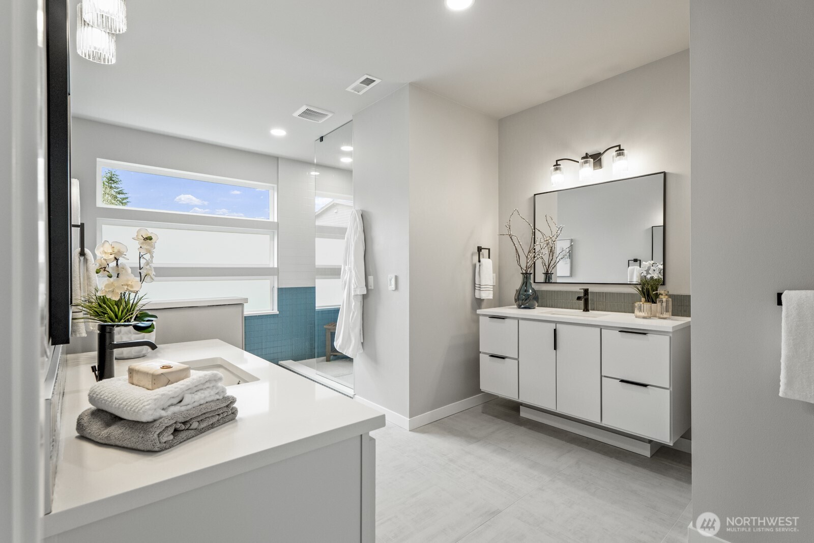 10024 Northeast 196th Place Bothell, WA 98011 - Photo 17 of 40 a kitchen with sink and refrigerator