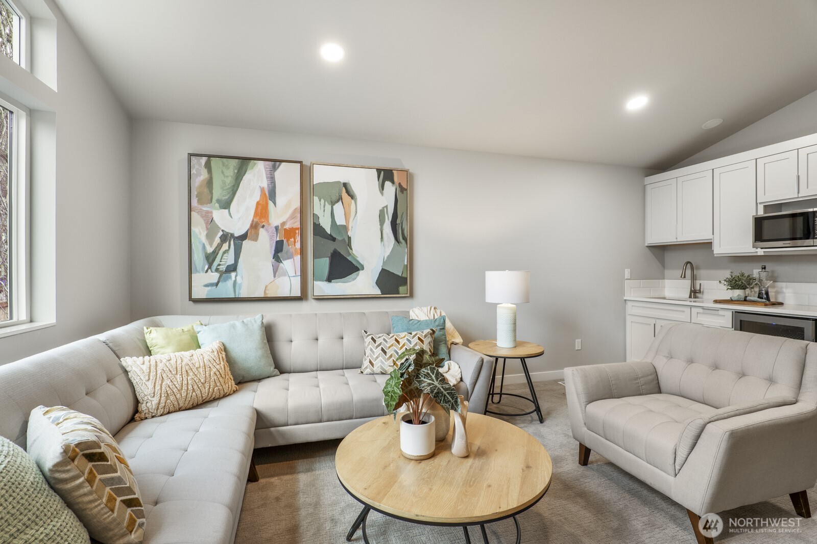 10024 Northeast 196th Place Bothell, WA 98011 - Photo 27 of 40 a living room with furniture and a couch