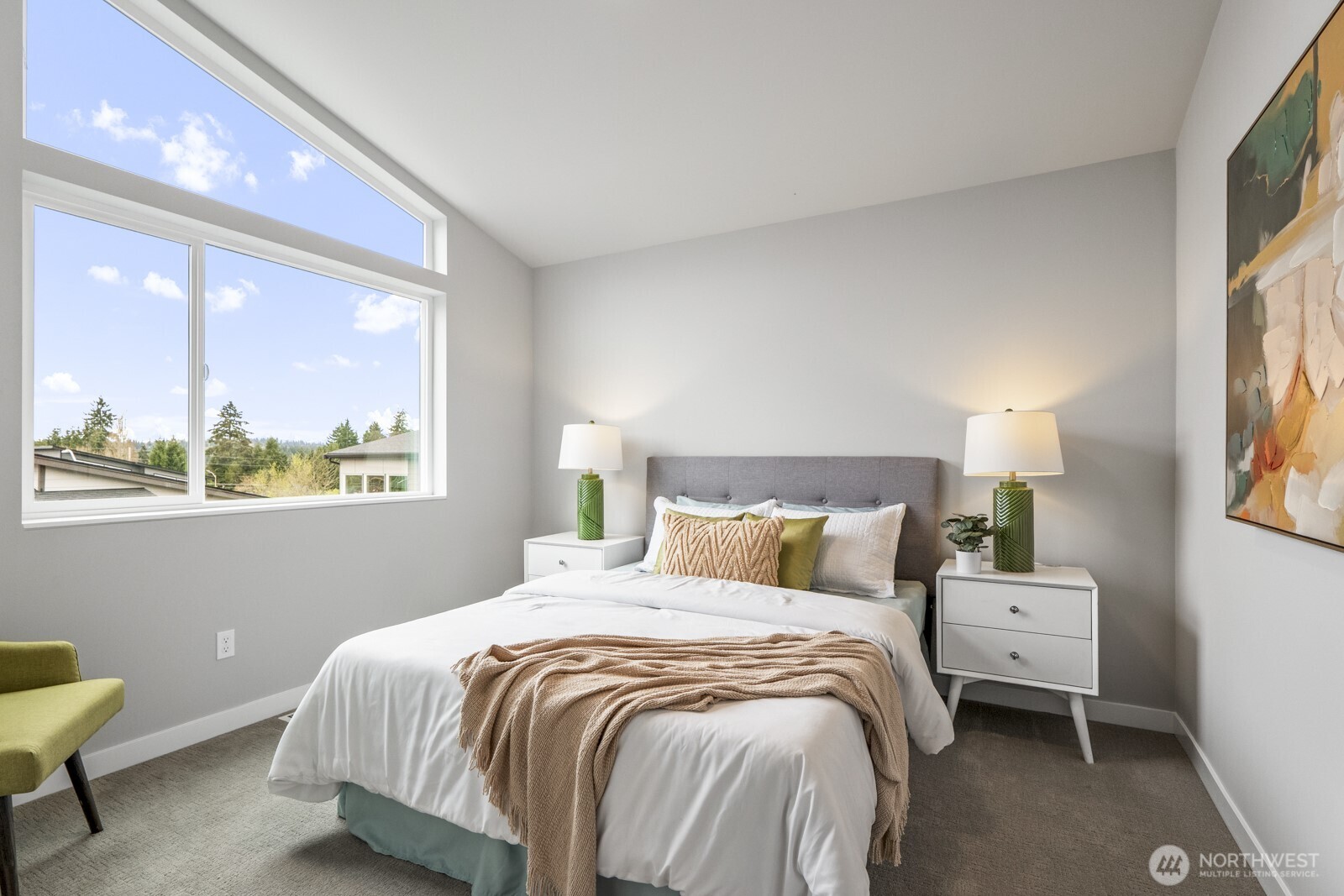 10024 Northeast 196th Place Bothell, WA 98011 - Photo 30 of 40 a bedroom with a bed and a window