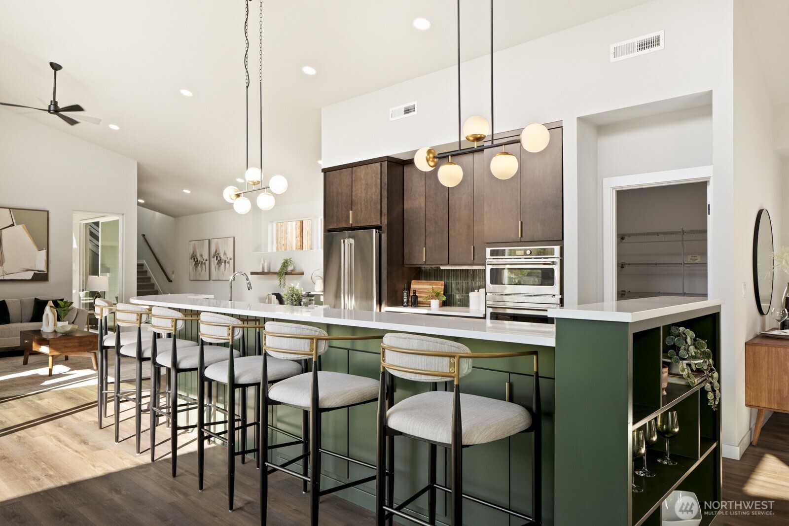 10024 Northeast 196th Place Bothell, WA 98011 - Photo 8 of 40 a kitchen with lots of counter space and appliances
