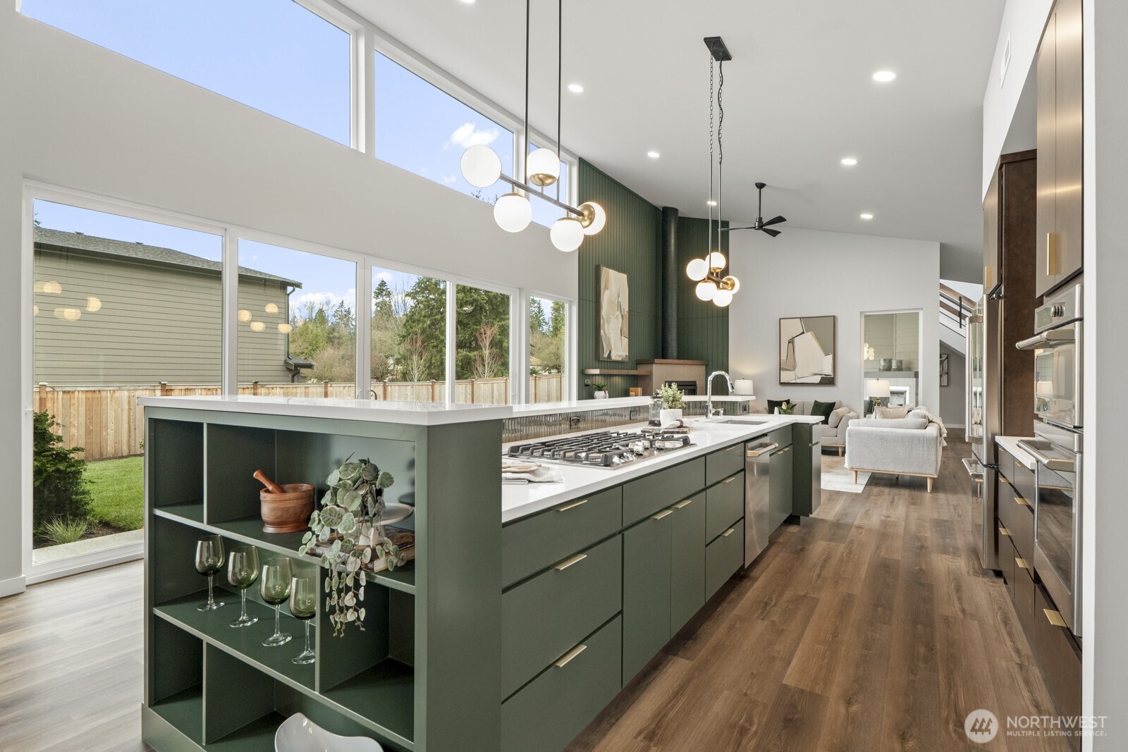 10024 Northeast 196th Place Bothell, WA 98011 - Photo 9 of 40 a kitchen with lots of counter top space