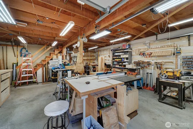 a view of a storage in a room