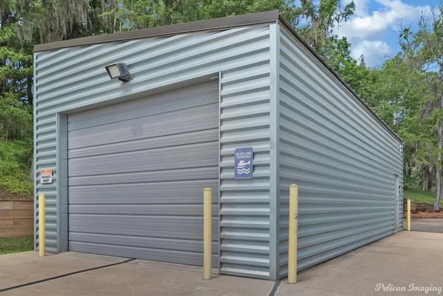 a view of a house with a garage