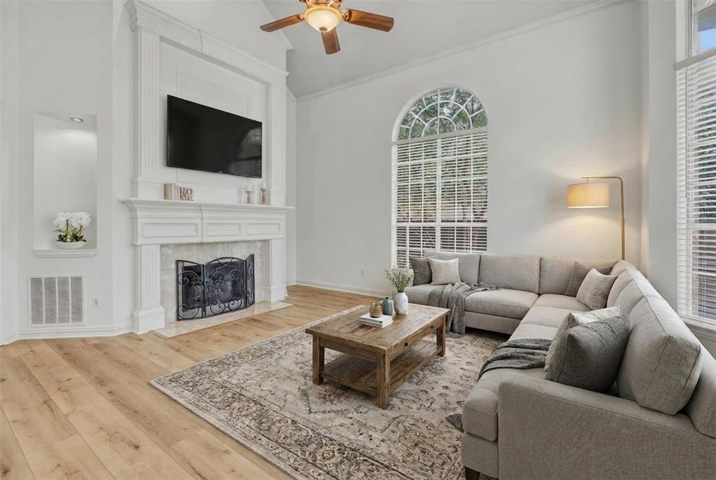 406 Del Rio Court Allen, TX 75013 - Photo 8 of 40 Virtually Staged Family Room