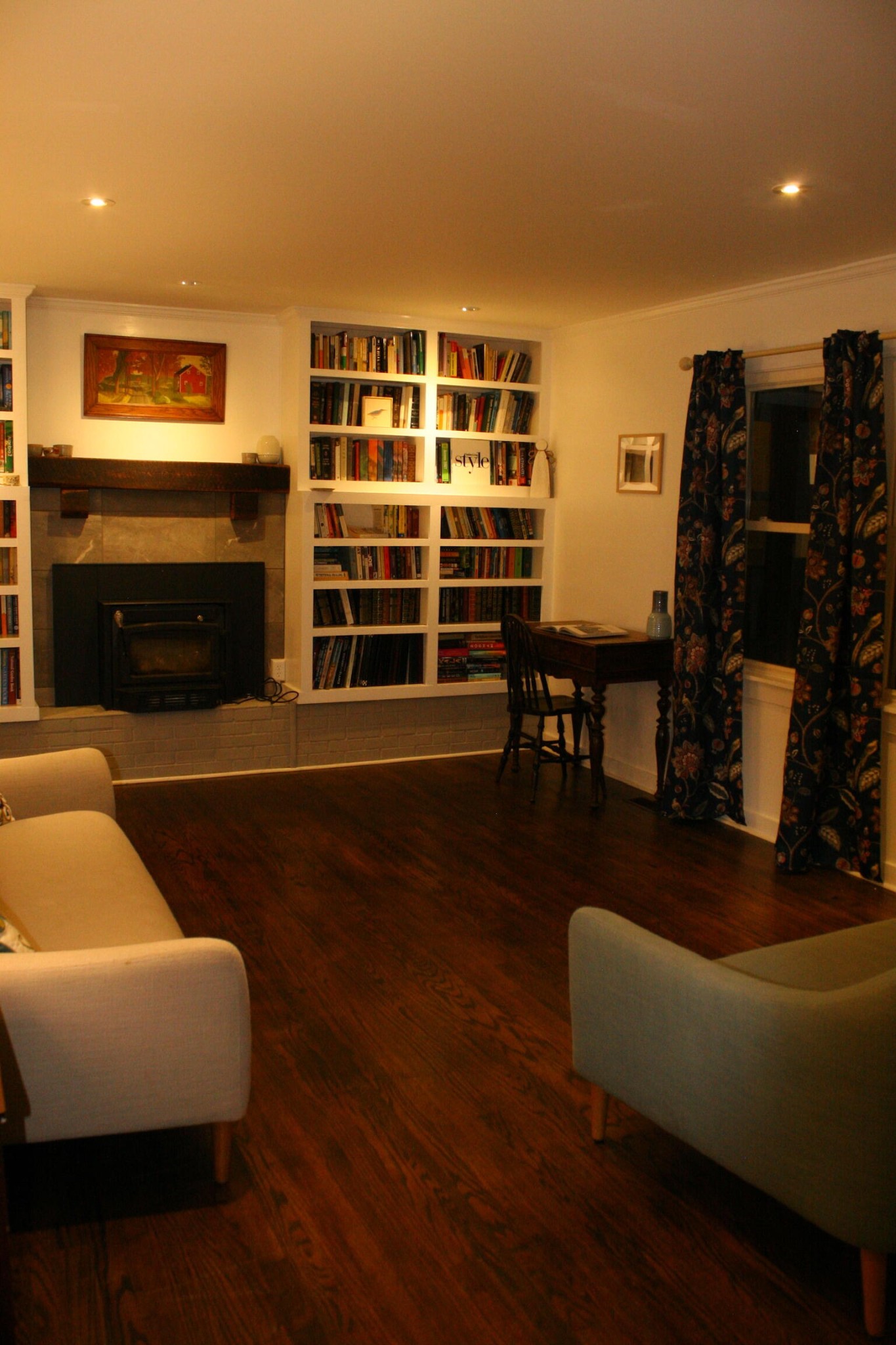 264 Ball Park Road Sewanee, TN 37375 - Photo 20 of 67 a living room with furniture and a fireplace